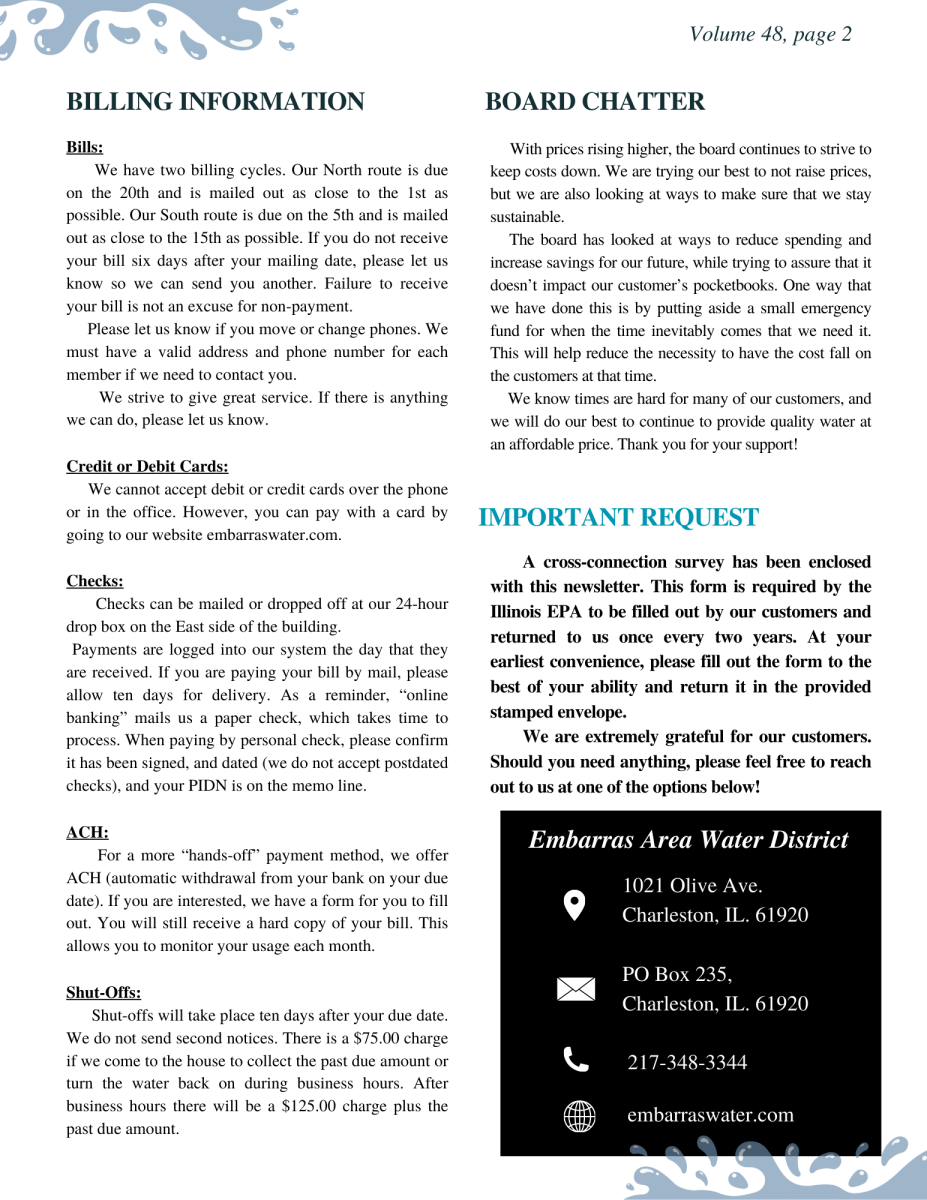 EAWD 2024 Back Newsletter